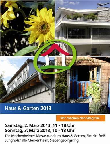 Baumesse „Haus und Garten 2013“ 