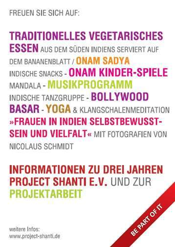 Indien schmecken – fühlen – erleben 