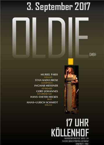 Konzert mit der „Oldie GmbH“ 