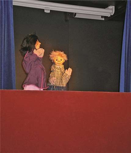 Die Polizeipuppenbühne war da 