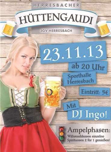 Große „Hüttengaudi“