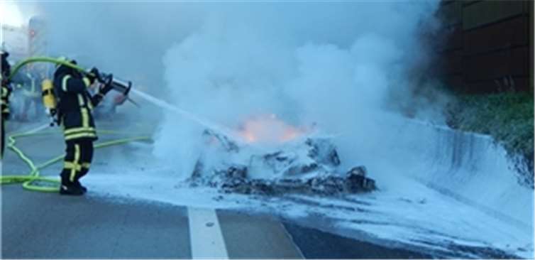 Ferrari geht in Flammen auf: 1 Million Euro Schaden 