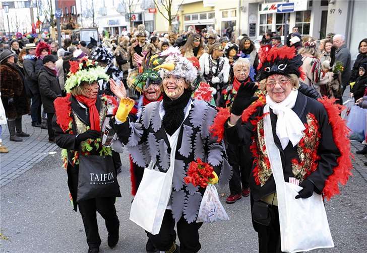 Kunterbunter Neuenahrer Umzug am Karnevalssonntag