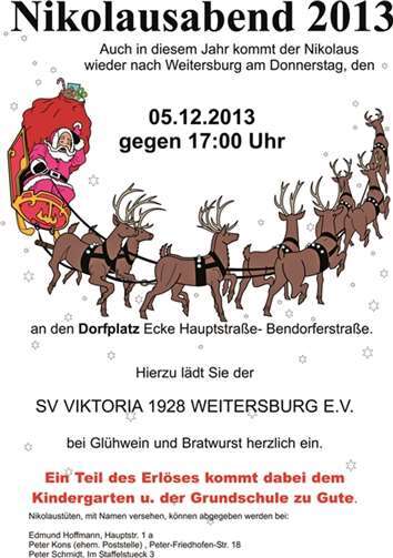 Nikolausabend beim SV Viktoria