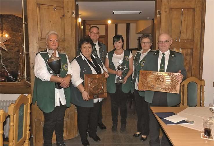 Gabi Diel errang die Scheibenkönigswürde