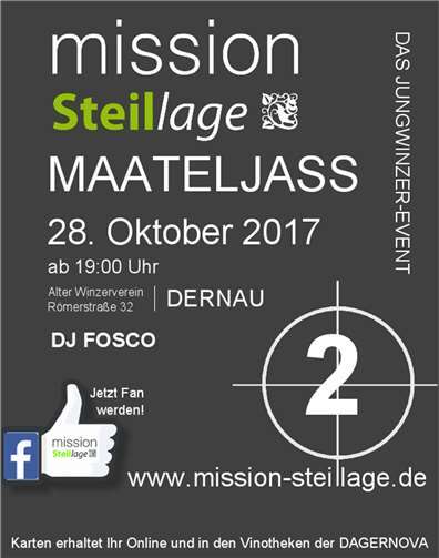 MAATELJASS der Mission Steillage