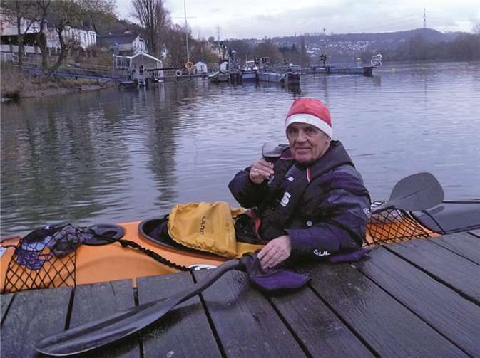 Nikoläuse können auch paddeln 