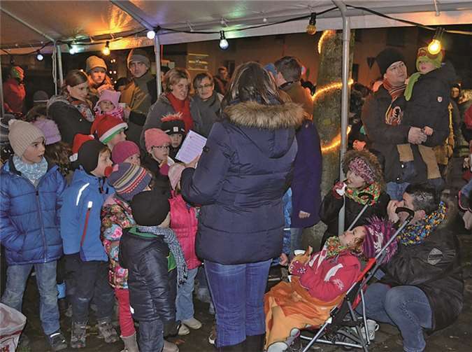 Viele leuchtende Kinderaugen 