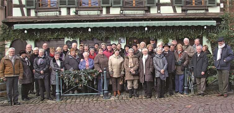 Elsässische Weihnachtsmärkte besucht 