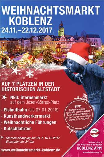 Erstmalig mit Sternenmarkt auf dem Josef-Görres-Platz 