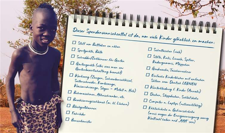 1500 Euro für das Projekt Okanguati 