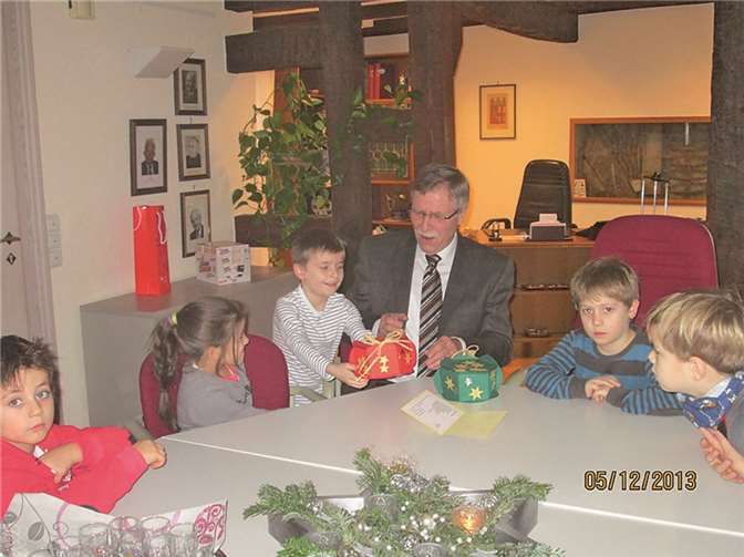 Adventsbesuch im Rathaus 