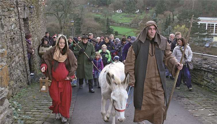 Erzengel Gabriel verkündete die frohe Botschaft
