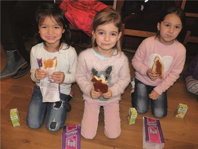 Telefongespräch mit Nikolaus und Rentier Rudolf 