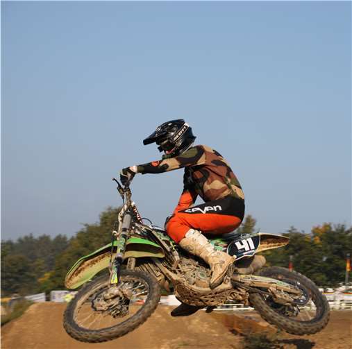 Nico Wester aus Linz am Rhein ist Motocross Vize-Meister 