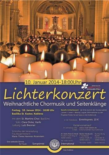 Lichterkonzert - Weihnachtliche Chormusik
