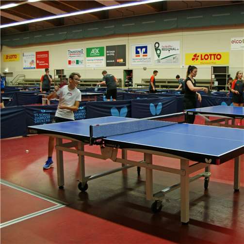 Faszination Tischtennis – Trainieren wo die Profis spielen 