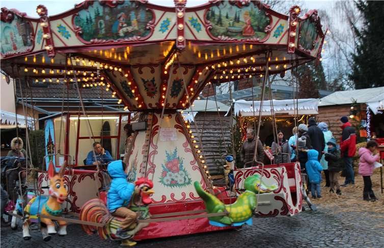 Vorweihnachtliches Ambiente im Herzen der Quellenstadt 