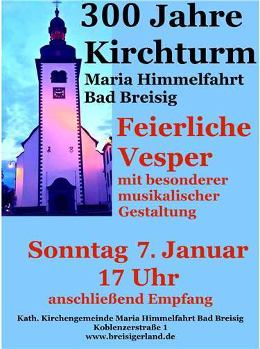 Kirchturm wird 2018 schon 300 Jahre alt 