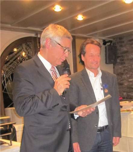 Verleihung der „Medal of Merit“ an Ulrich Eckert