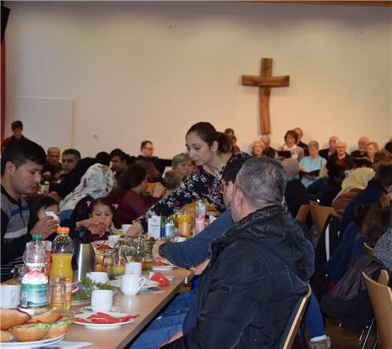 Weihnachtsfeier der Andernacher Tafel 
