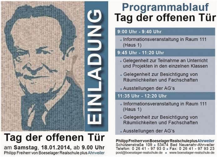 Boeselager-Realschule öffnet ihre Türen 