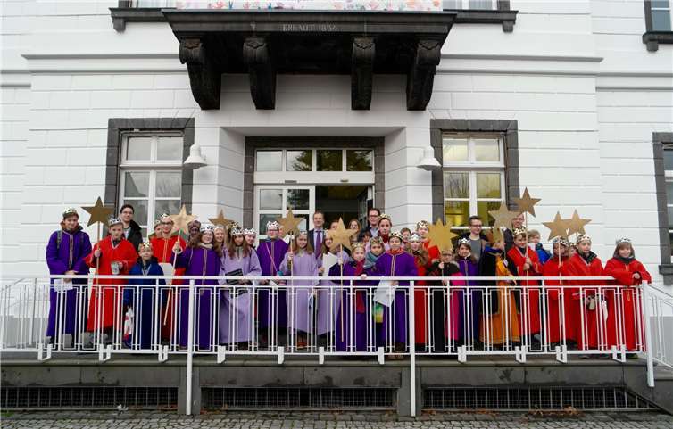 Sternsinger im Rathaus