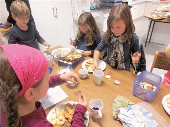 “In der Weihnachtsbäckerei...” 