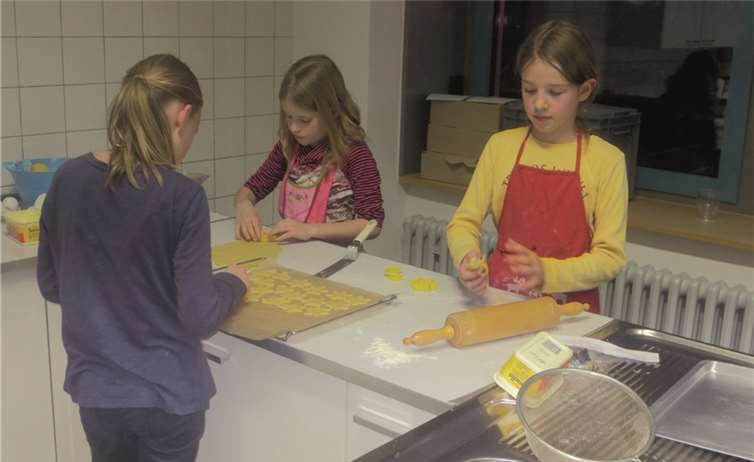 “In der Weihnachtsbäckerei...” 