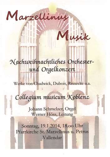 Konzertreihe „Marzellinus-Musik“ 
