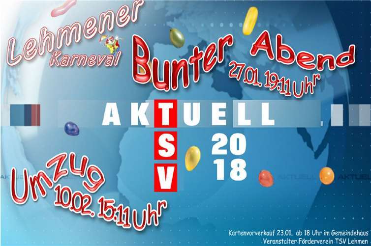 Karnevalstermine stehen fest 