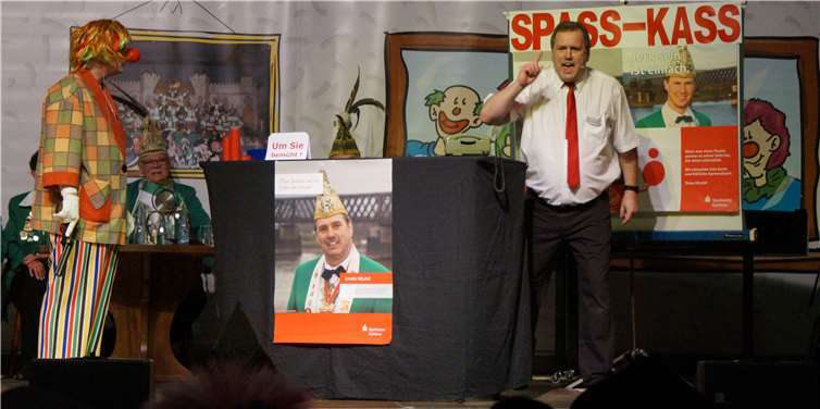 Närrischer Banküberfall in Örms 