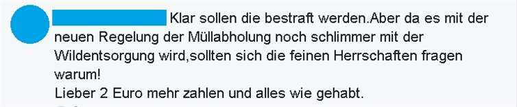 Härtere Strafe für Umweltsünder gefordert 