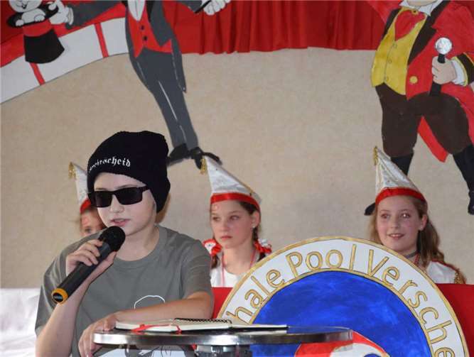 Hannah Menk brillierte als Kinderpräsidentin 