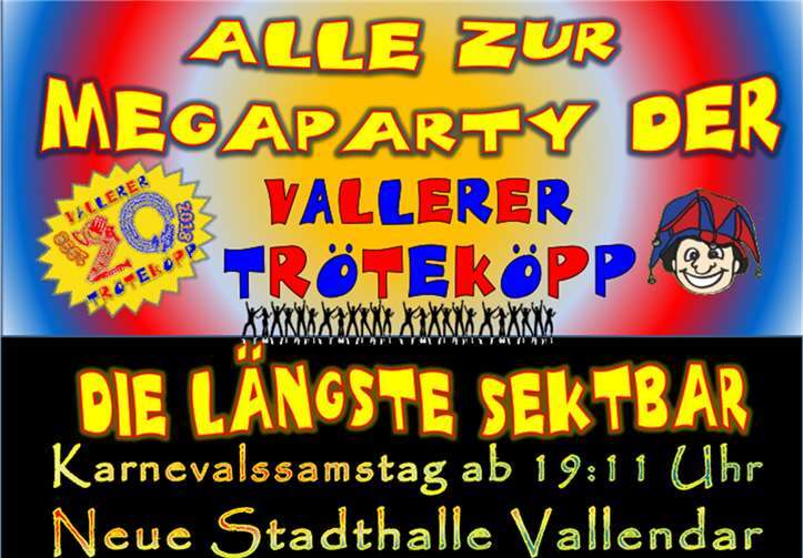 MegaParty der Tröteköpp 