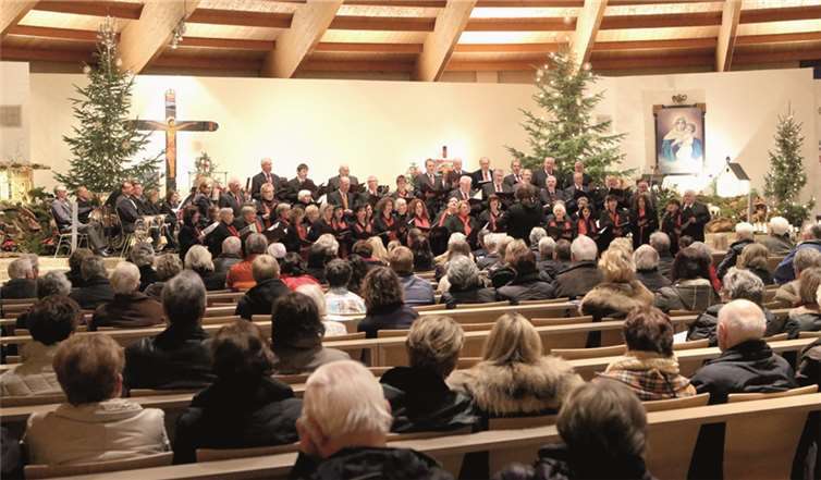 Imposanter musikalischer Abschluss des Vereinsjahres in der Pilgerkirche Schönstatt 