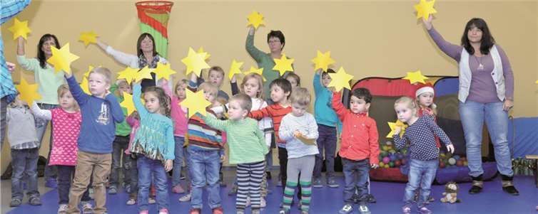 Weihnachtlicher Singkreis in der „Schatzinsel“ 