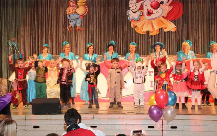 Tolle Stimmung beim Kinderkarneval 