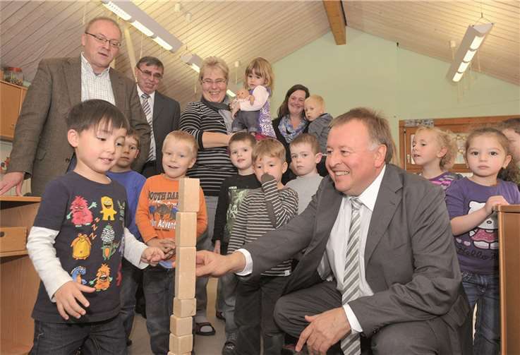 420 Plätze vorhanden, davon 90 für U3 und 156 Ganztagsplätze