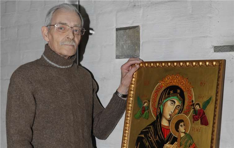 Michael Frechen stellt 18 Ikonen in Wachtberger Kirchen aus 