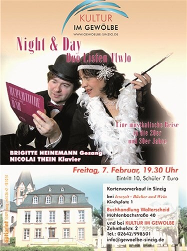 Night & Day mit dem Duo Listen T(w)o 