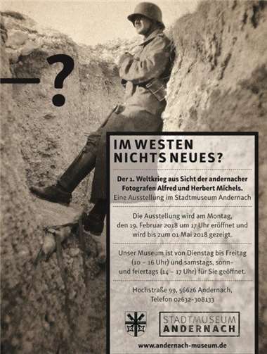 „Im Westen nichts Neues?“ – Fotos und Briefe von der Front