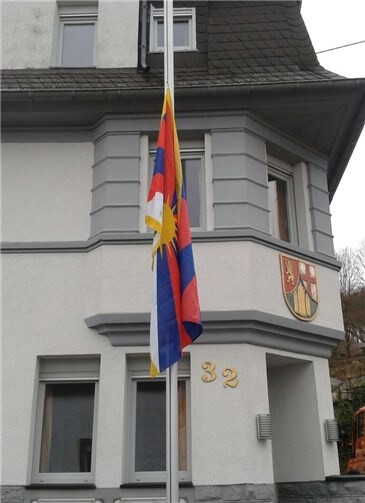 Flagge zeigen für Tibet 