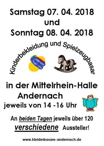 Es gibt Kinderkleidung und Spielzeug zu erwerben 