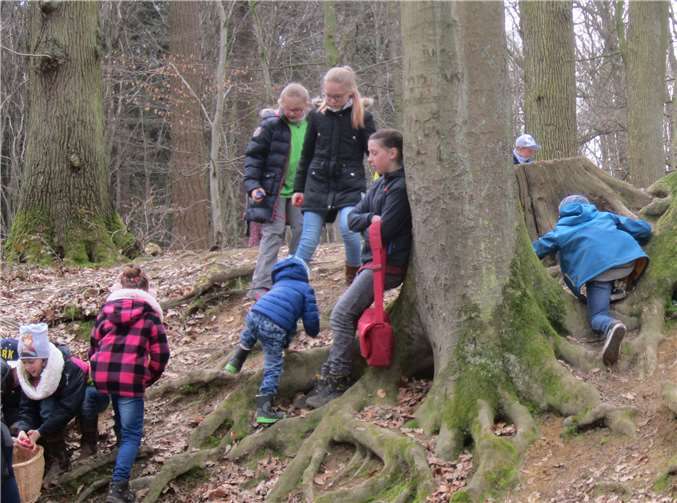 „Ostereiersuche im Rheinbacher Wald“ 