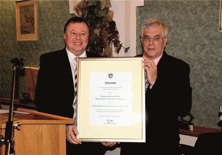 Auszeichnung mit Innovationspreis 