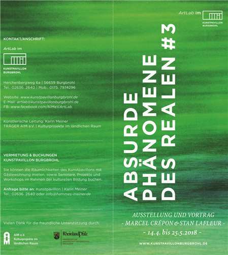 „Wo nichts zu sehen ist, fließt der Fluss“ (M. Crépon) 
