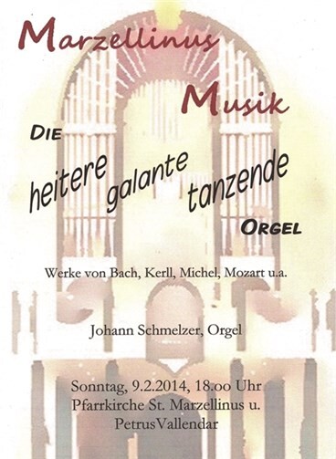 „Die heitere, galante und tanzende Orgel“