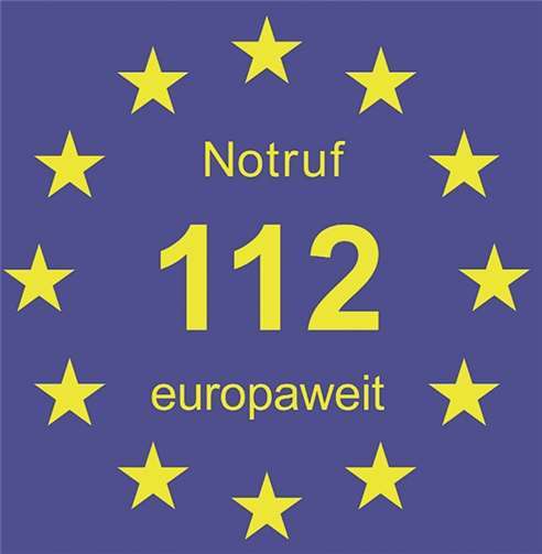 Notruf 112 rettet europaweit Leben