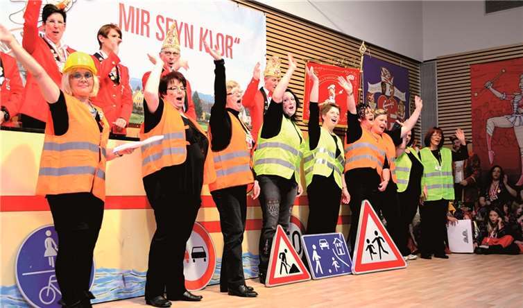 „Lachmuskeln in Dauerbeanspruchung“